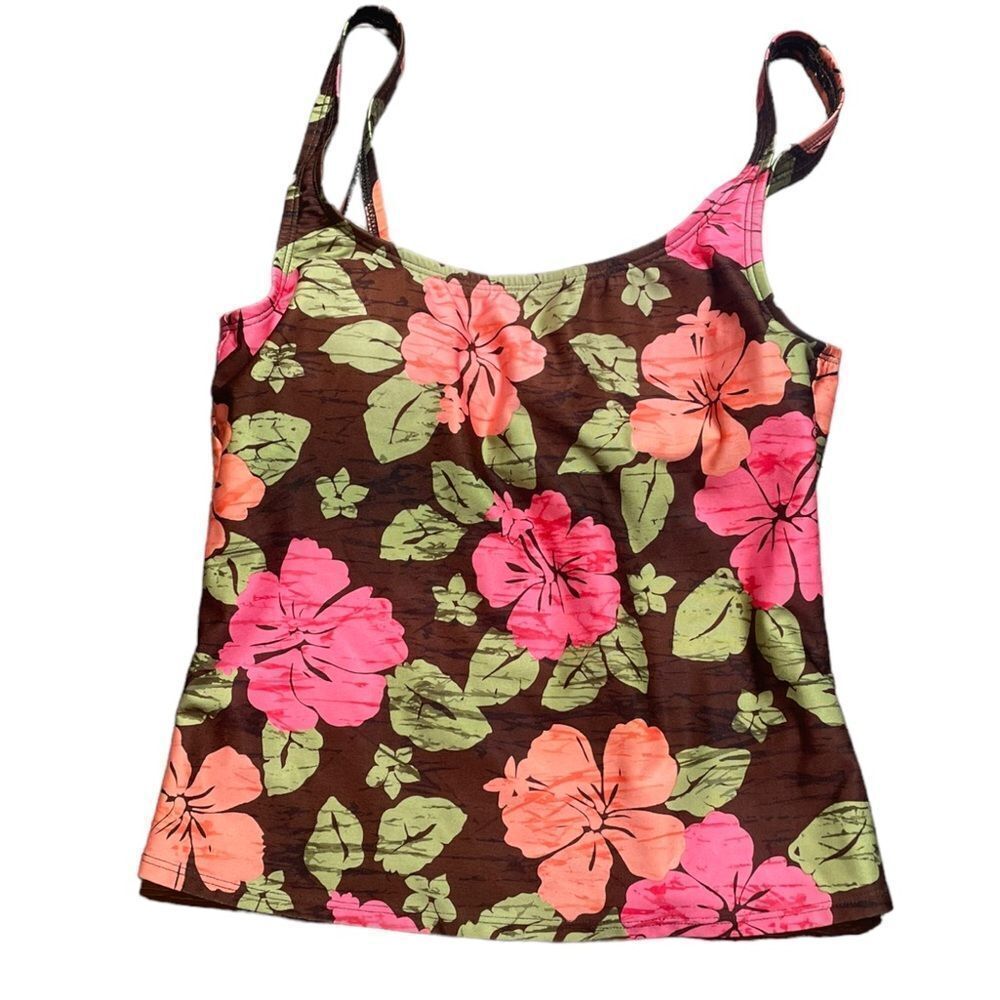 Catalina Floral Swimsuit Top size Small